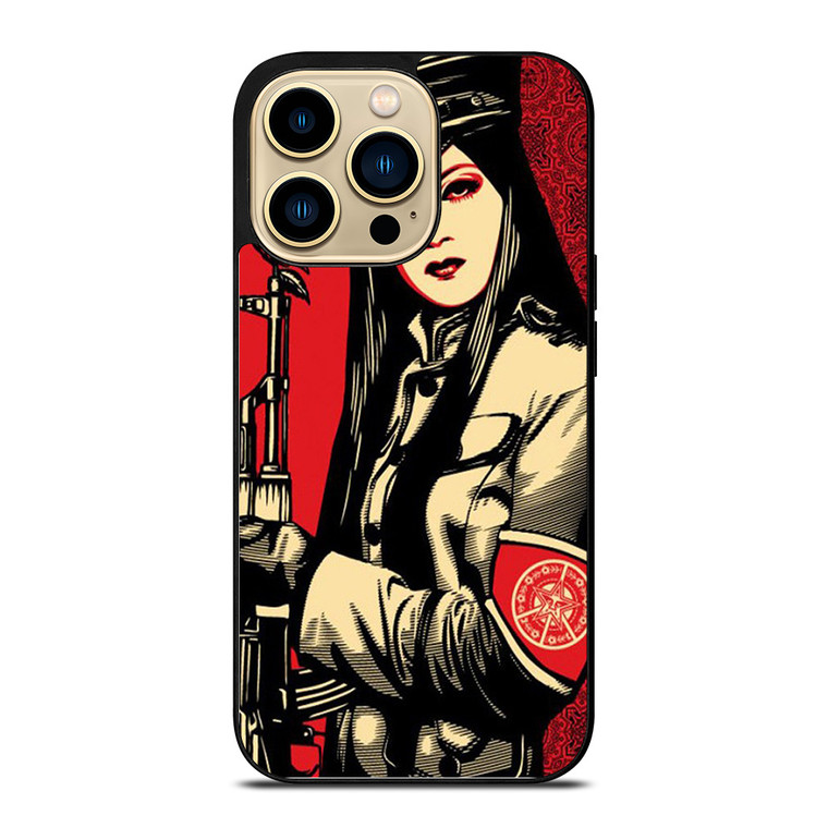 OBEY PROPAGANDA POSTER iPhone 14 Pro Case Cover
