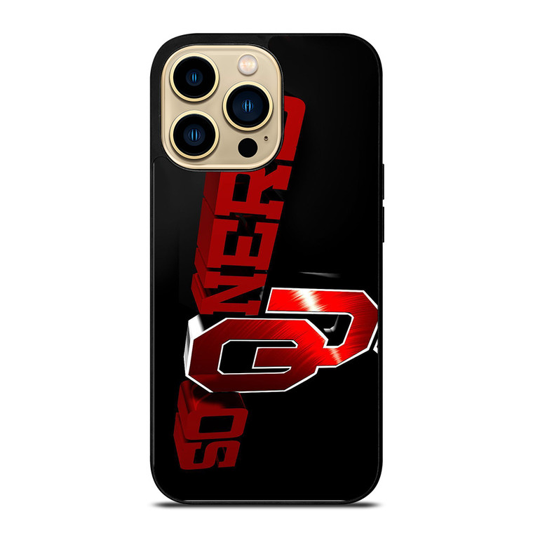 OKLAHOMA SOONERS iPhone 14 Pro Case Cover