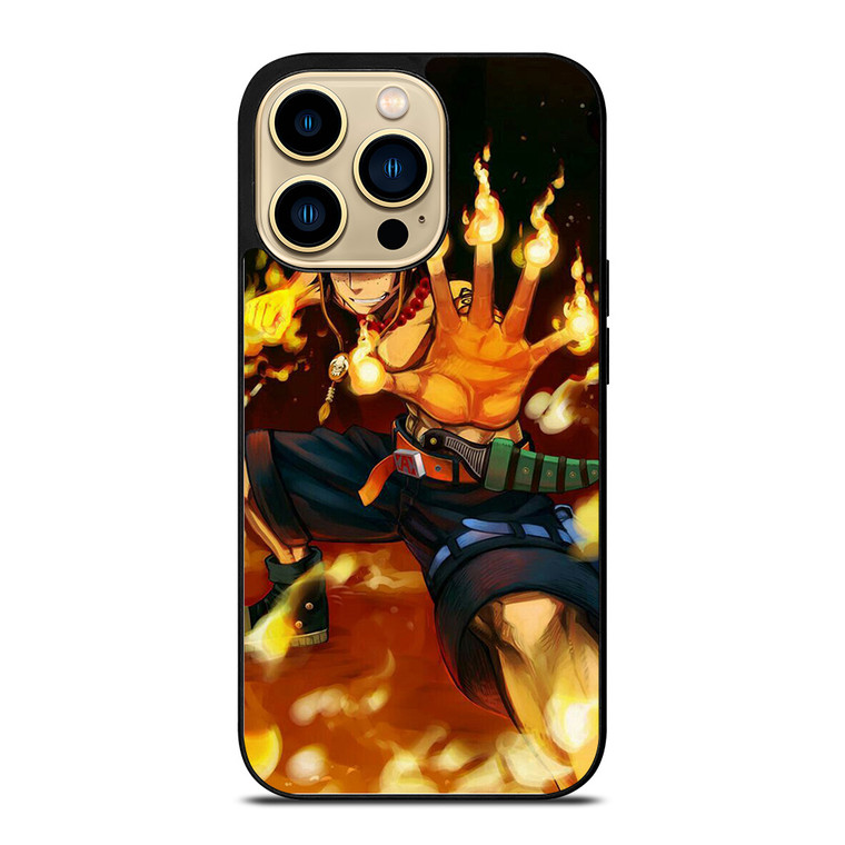 ONE PIECE ANIME PORTGAS D iPhone 14 Pro Case Cover