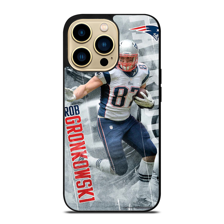 PATRIOTS ROB GRONKOWSKI NFL 2 iPhone 14 Pro Case Cover