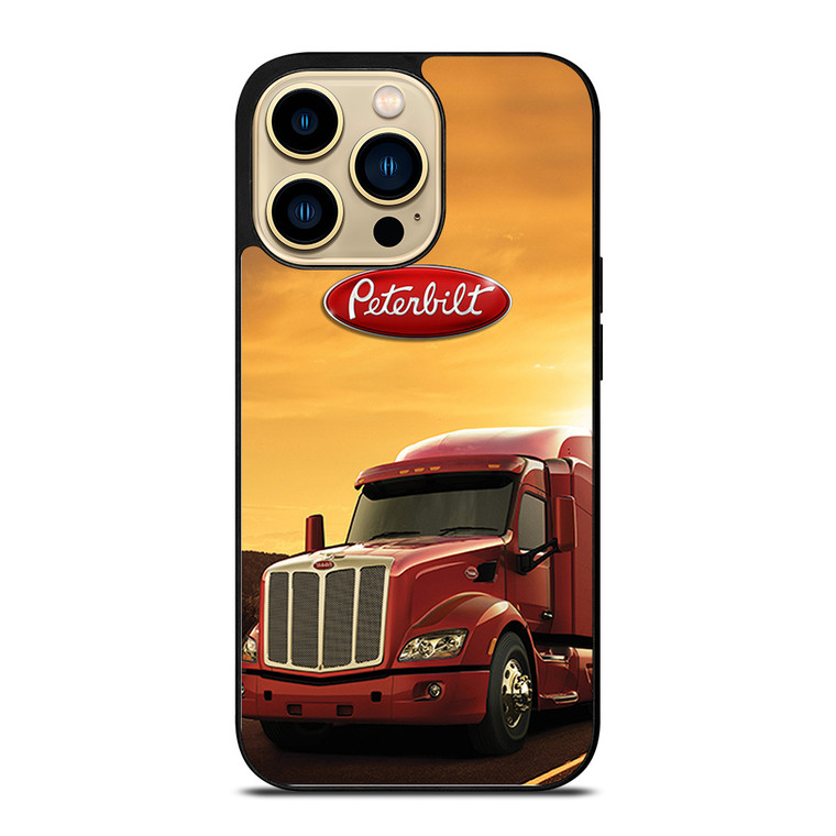 PETERBILT TRUCK EMBLEM iPhone 14 Pro Case Cover
