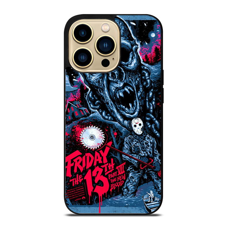 POSTER JASON FRIDAY THE 13TH  iPhone 14 Pro Case Cover