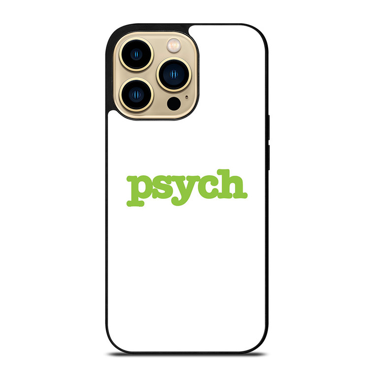 PSYCH OFF WHITE iPhone 14 Pro Case Cover
