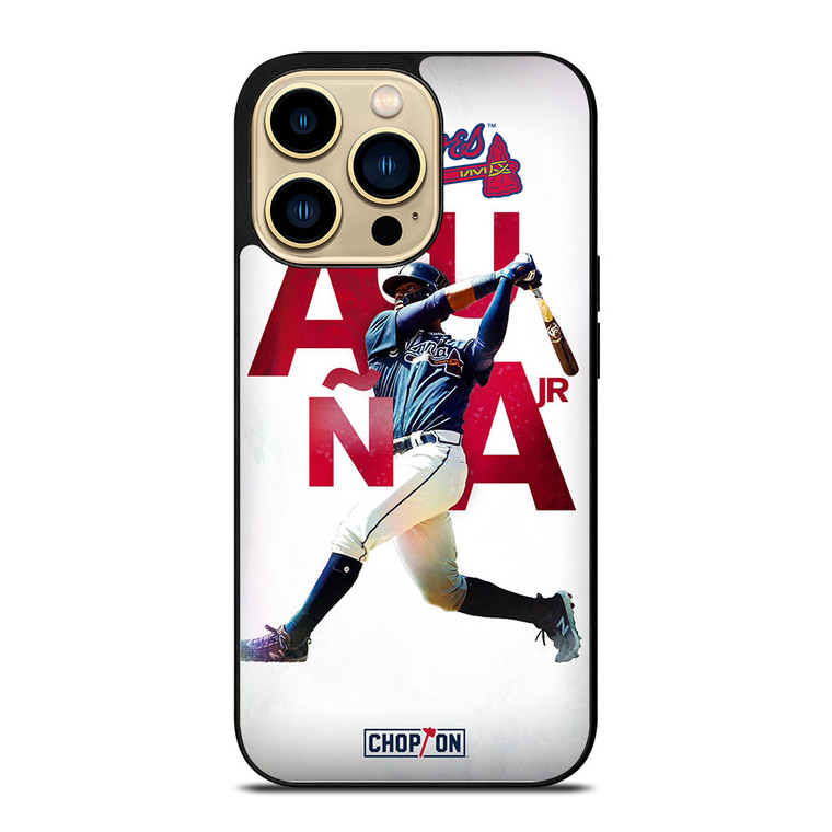RONALD ACUNA JR ATLANTA BRAVES BASEBALL iPhone 14 Pro Case Cover