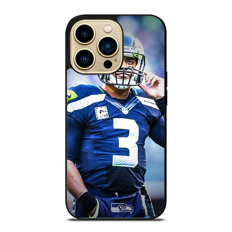 RUSSELL WILSON SEATTLE SEAHAWKS iPhone 14 Pro Case Cover