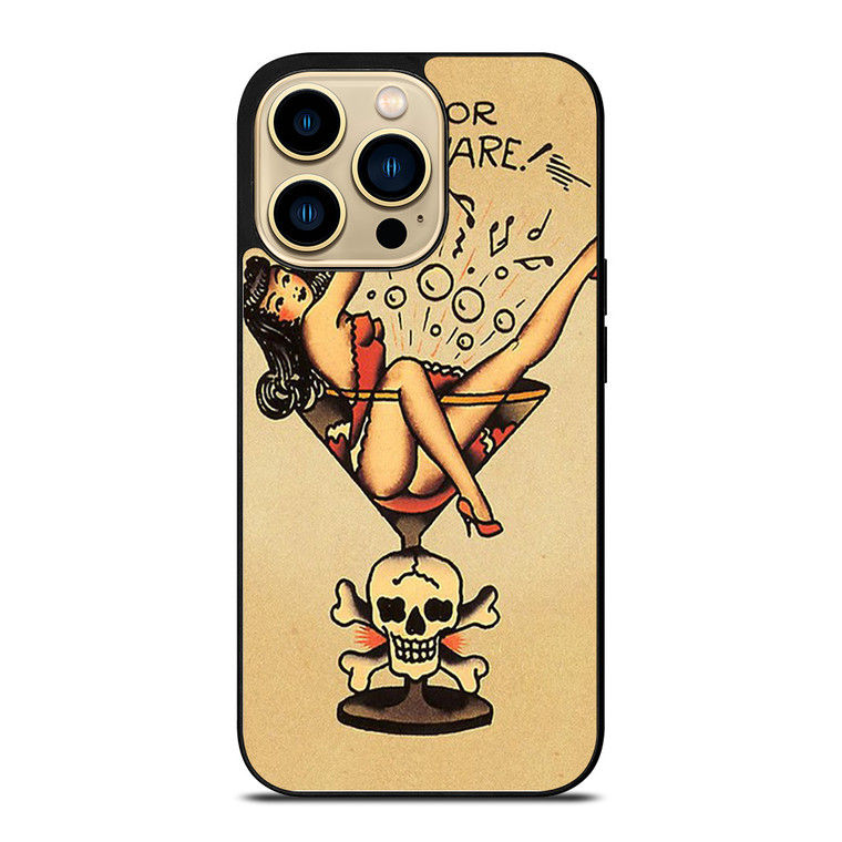 SAILOR JERRY S TATTOO iPhone 14 Pro Case Cover