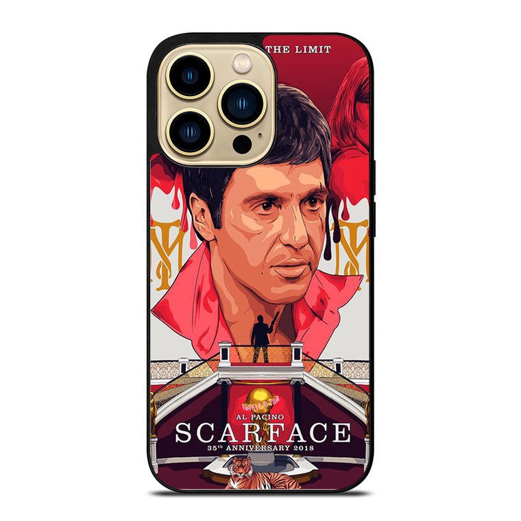 SCARFACE CLIPART iPhone 14 Pro Case Cover