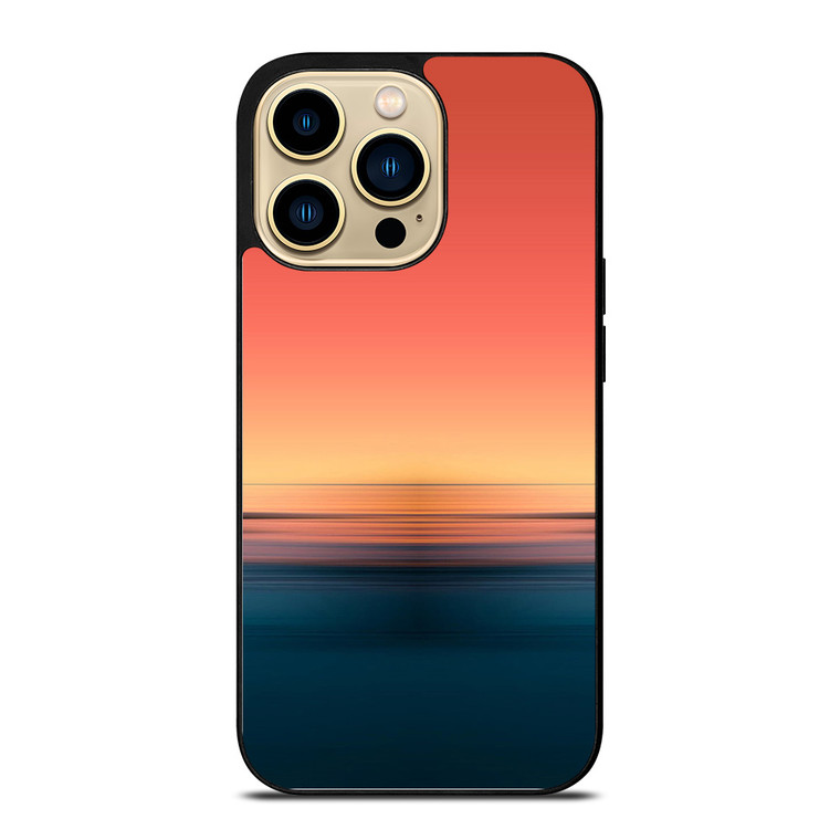 SEA SUNSET GRADIENT iPhone 14 Pro Case Cover