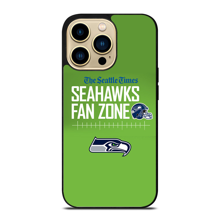 SEATTLE SEAHAWKS FANS ZONE iPhone 14 Pro Case Cover