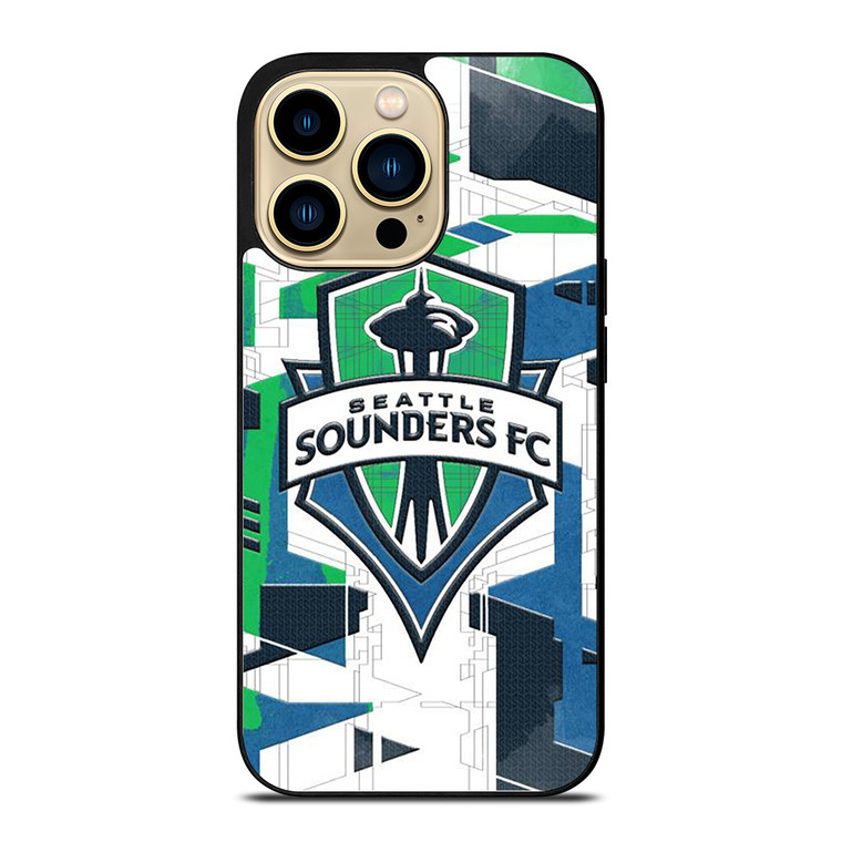SEATTLE SOUNDERS FC LOGO iPhone 14 Pro Case Cover