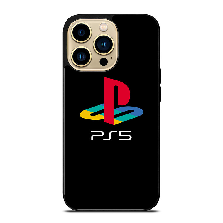SONY PLASTATION PS 5 SYMBOL iPhone 14 Pro Case Cover