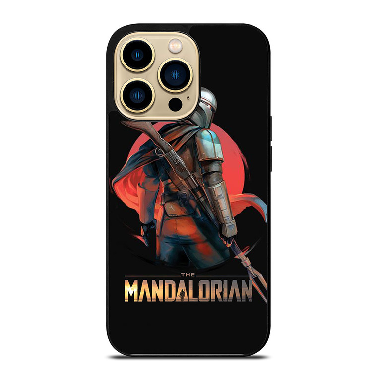 STAR WARS THE MANDALORIAN ART  iPhone 14 Pro Case Cover
