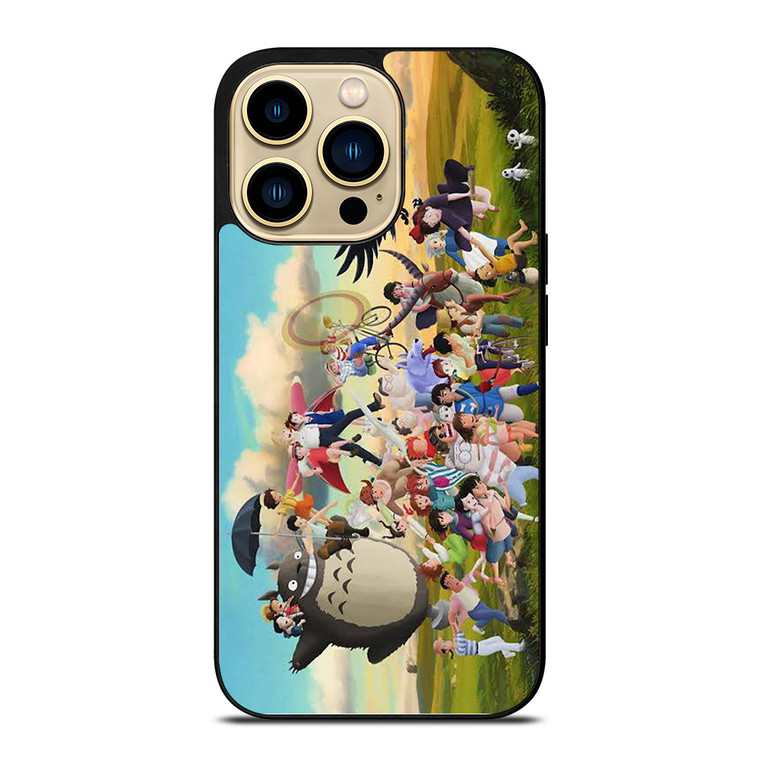 STUDIO GHIBLI CARTOON iPhone 14 Pro Case Cover