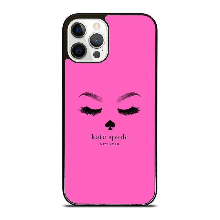 KATE SPADE PINK EYEBROW iPhone 12 Pro Case Cover