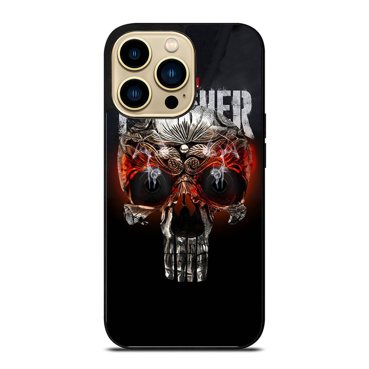 THE PUNISHER SKULL MARVEL iPhone 14 Pro Case Cover