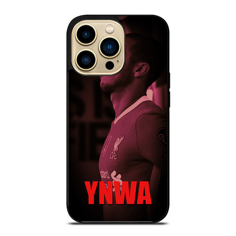 THIAGO ALCANTARA LIVERPOOL YNWA iPhone 14 Pro Case Cover
