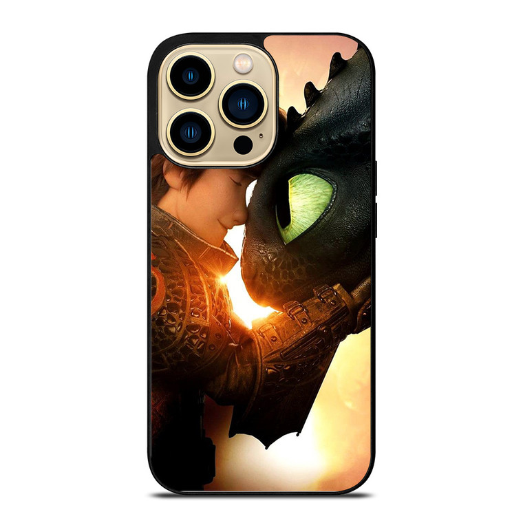 TOOTHLESS AND HICCUP TRAIN YOUR DRAGON iPhone 14 Pro Case Cover