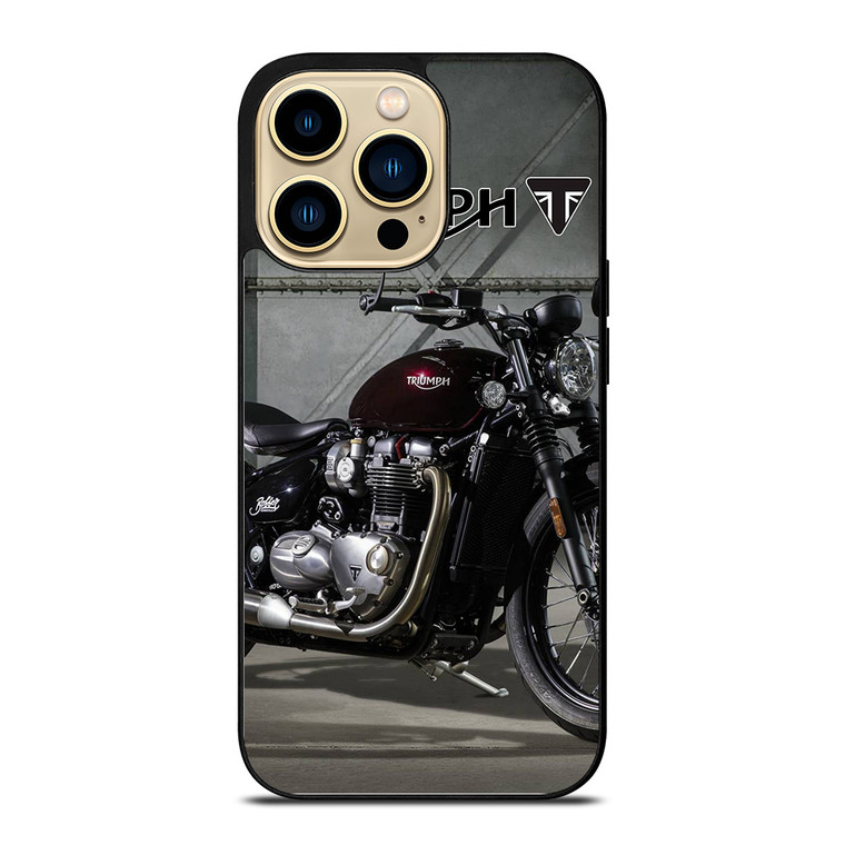 TRIUMPH MOTORCYCLE iPhone 14 Pro Case Cover