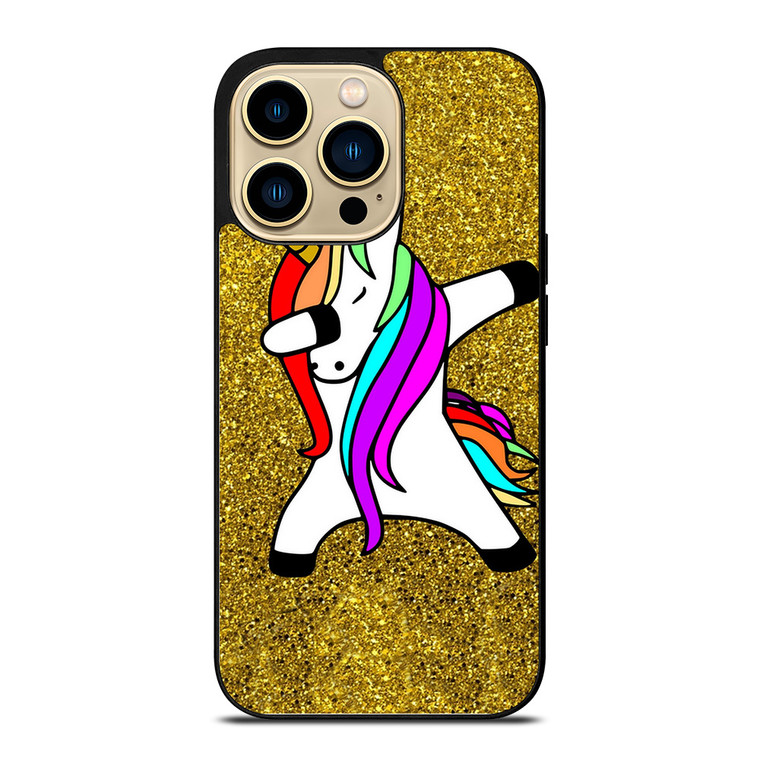 UNICORN DAB GOLD iPhone 14 Pro Case Cover