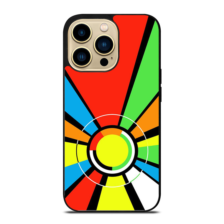 VALENTINO ROSSI VR46 HELMET PATTERN iPhone 14 Pro Case Cover