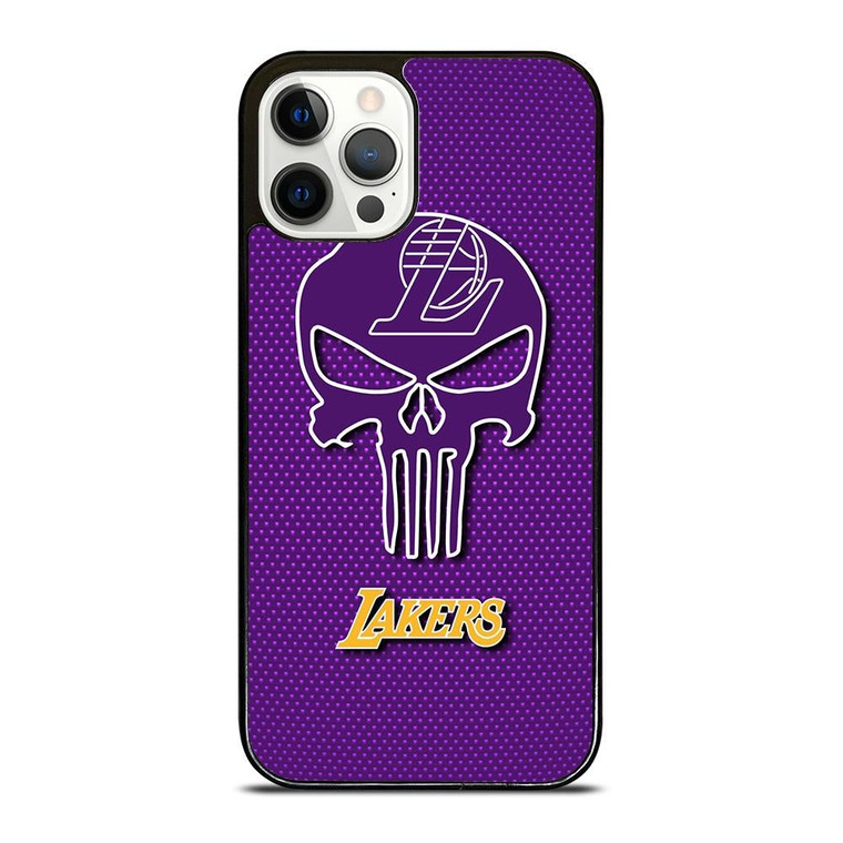 LA LAKERS PUNISHER LOGO iPhone 12 Pro Case Cover