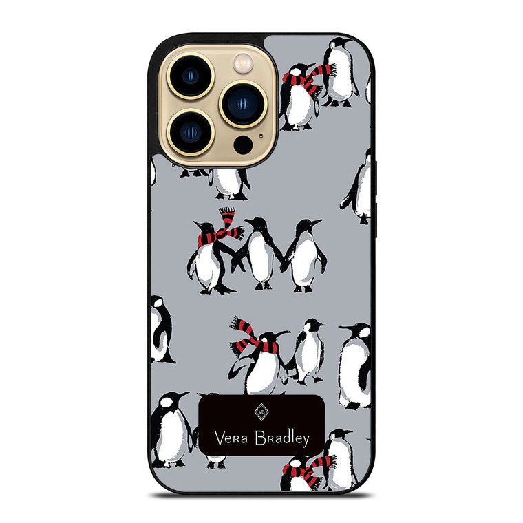 VERA BRADLEY PLAYFUL PENGUINS iPhone 14 Pro Case Cover