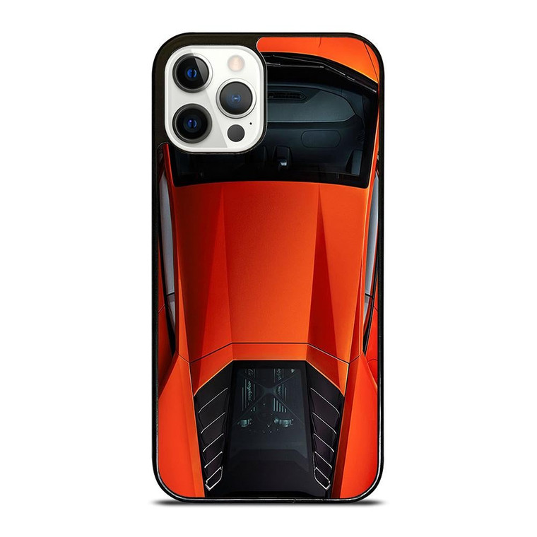 LAMBORHINI HURACAN EVO ORANGE iPhone 12 Pro Case Cover