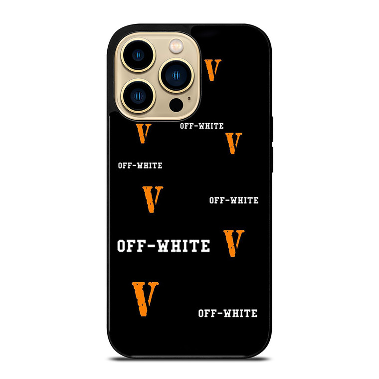 VLONE X OFF WHITE iPhone 14 Pro Case Cover
