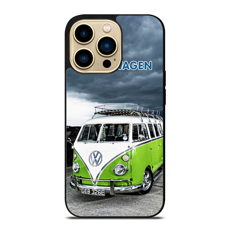 VW VOLKSWAGEN RETRO VAN iPhone 14 Pro Case Cover