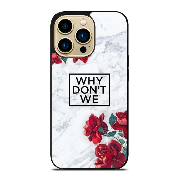WHY DONT WE ROSE MARBLE iPhone 14 Pro Case Cover