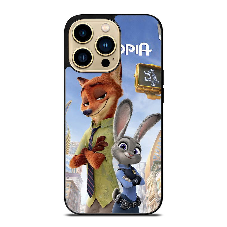 ZOOTOPIA NICK AND JUDY DISNEY iPhone 14 Pro Case Cover