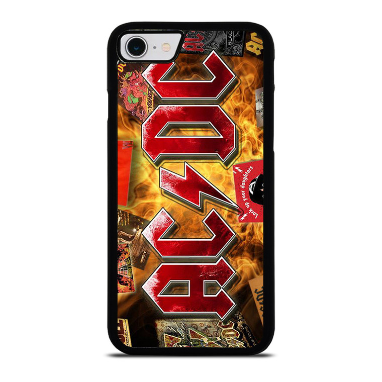 ACDC BAND LOGO ALBUM iPhone SE 2022 Case Cover ACDC BAND LOGO ALBUM iPhone SE 2022 Case Cover