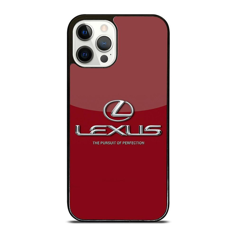 LEXUS THE PURSUIT OF PERFECTION EMBLEM iPhone 12 Pro Case Cover