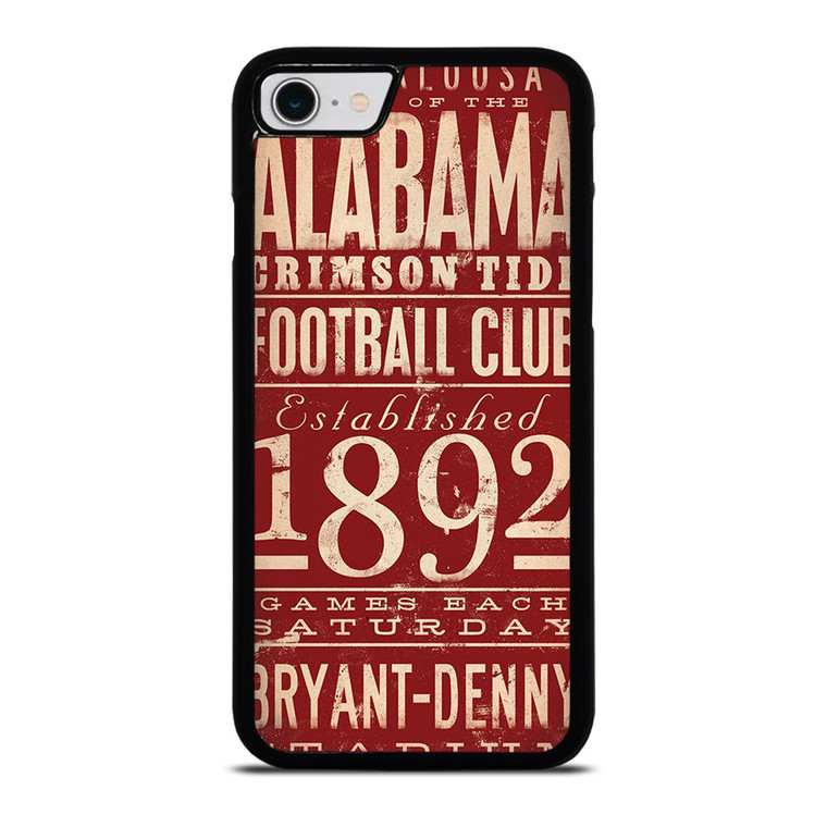ALABAMA CRIMSON TIDE FOOTBALL CLUB 1892 iPhone SE 2022 Case Cover