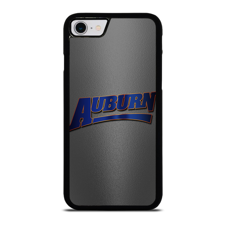AUBURN TIGERS FOOTBALL METAL LOGO iPhone SE 2022 Case Cover