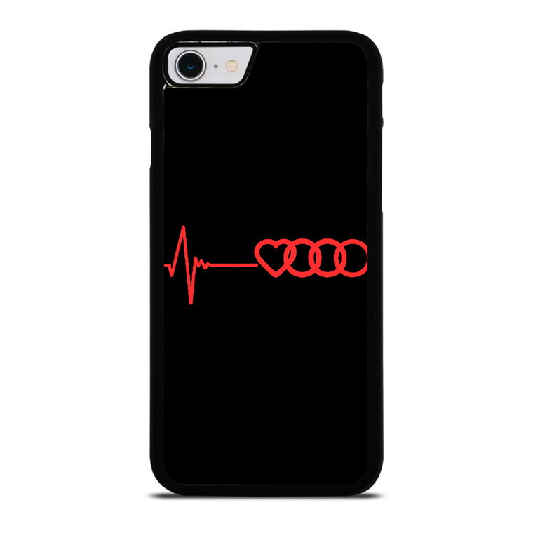 AUDI HEART BEATING iPhone SE 2022 Case Cover