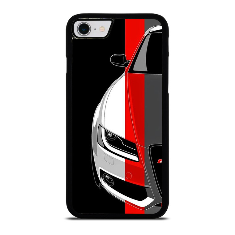 AUDI RS SERIES DRAWING iPhone SE 2022 Case Cover