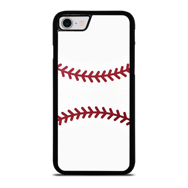 BASEBALL RED STITCHING iPhone SE 2022 Case Cover