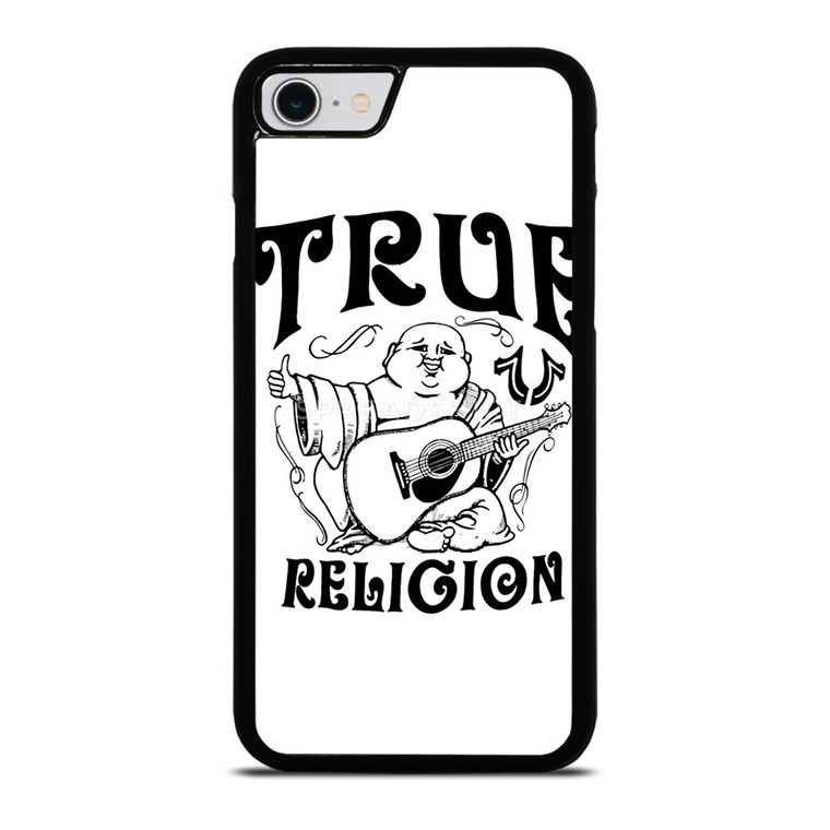 BIG BUDDHA TRUE RELIGION OFF WHITE iPhone SE 2022 Case Cover
