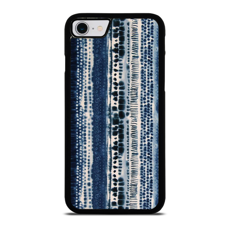 BLUE STRETCHED CHIFFON FABRIC iPhone SE 2022 Case Cover