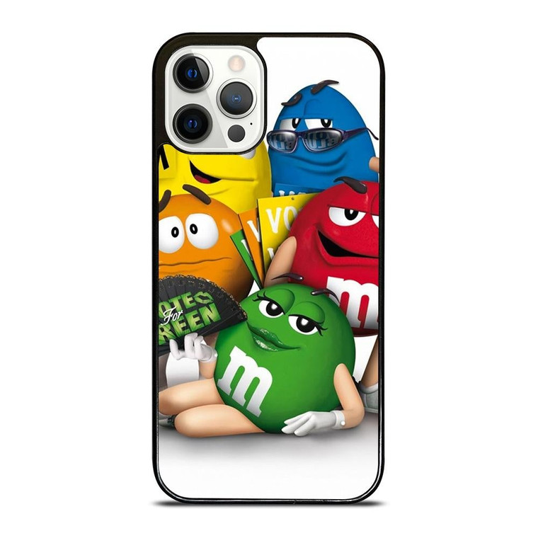 M&M'S CHOCOLATE MASCOT ALL iPhone 12 Pro Case Cover