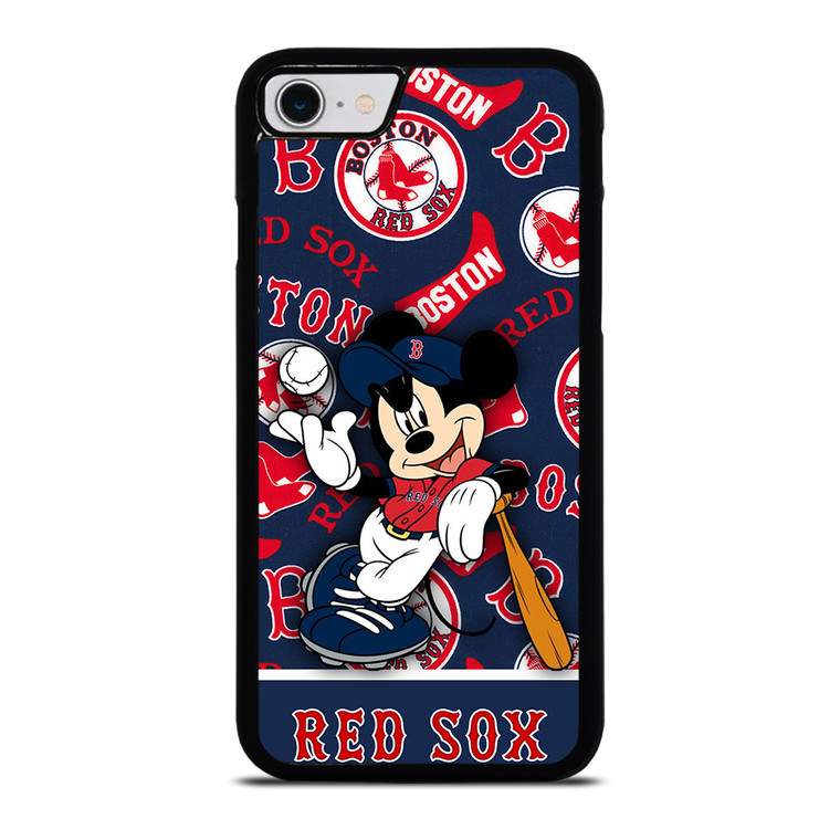 BOSTON RED SOX MICKEY MOUSE iPhone SE 2022 Case Cover