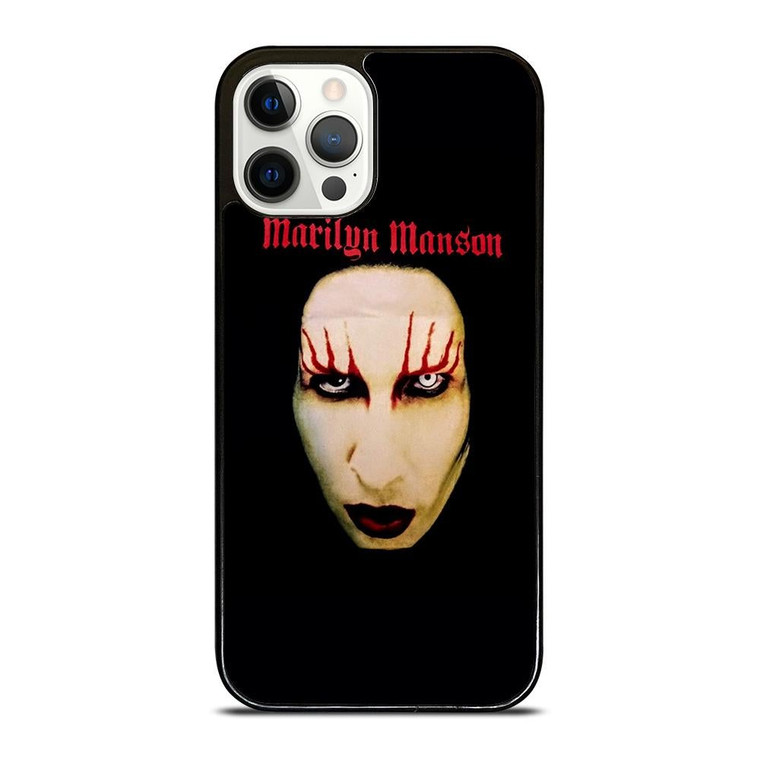 MARILYN MANSON SCARY FACE iPhone 12 Pro Case Cover
