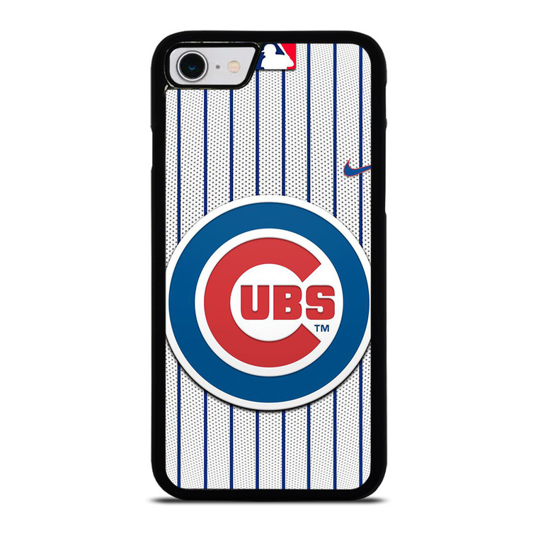CHICAGO CUBS LOGO JERSEY iPhone SE 2022 Case Cover
