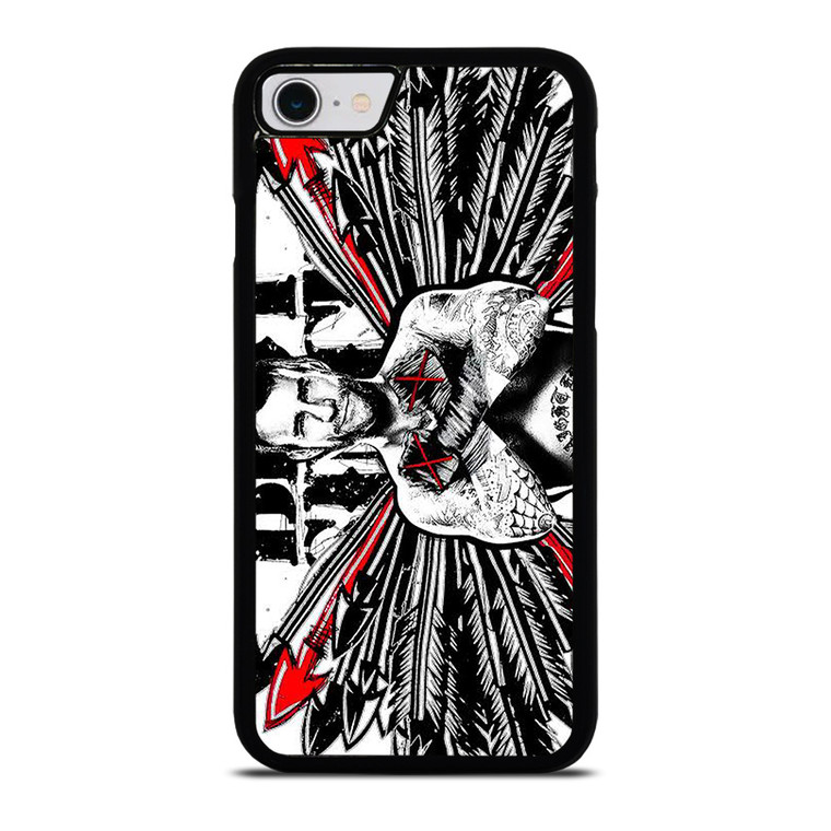 CM PUNK GLOVES ART iPhone SE 2022 Case Cover