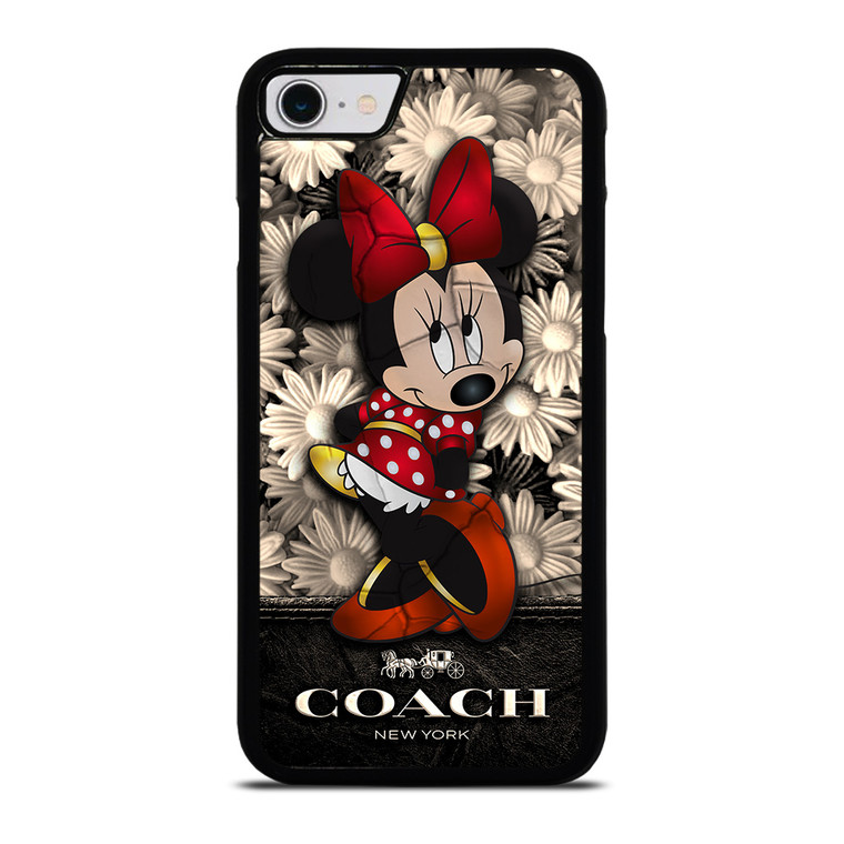 COACH FLOWER MINNIE MOUSE iPhone SE 2022 Case Cover