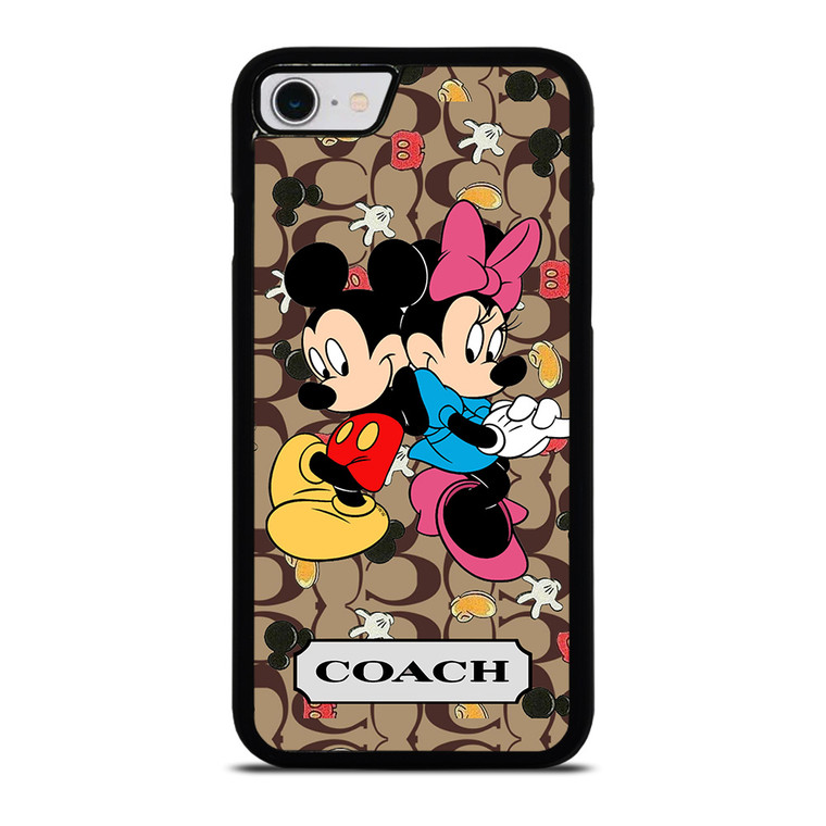 COACH MICKEY MINNIE MOUSE LOVE iPhone SE 2022 Case Cover COACH MICKEY MINNIE MOUSE LOVE iPhone SE 2022 Case Cover