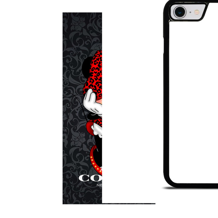 COACH MINNIE MOUSE CARTOON iPhone SE 2022 Case Cover