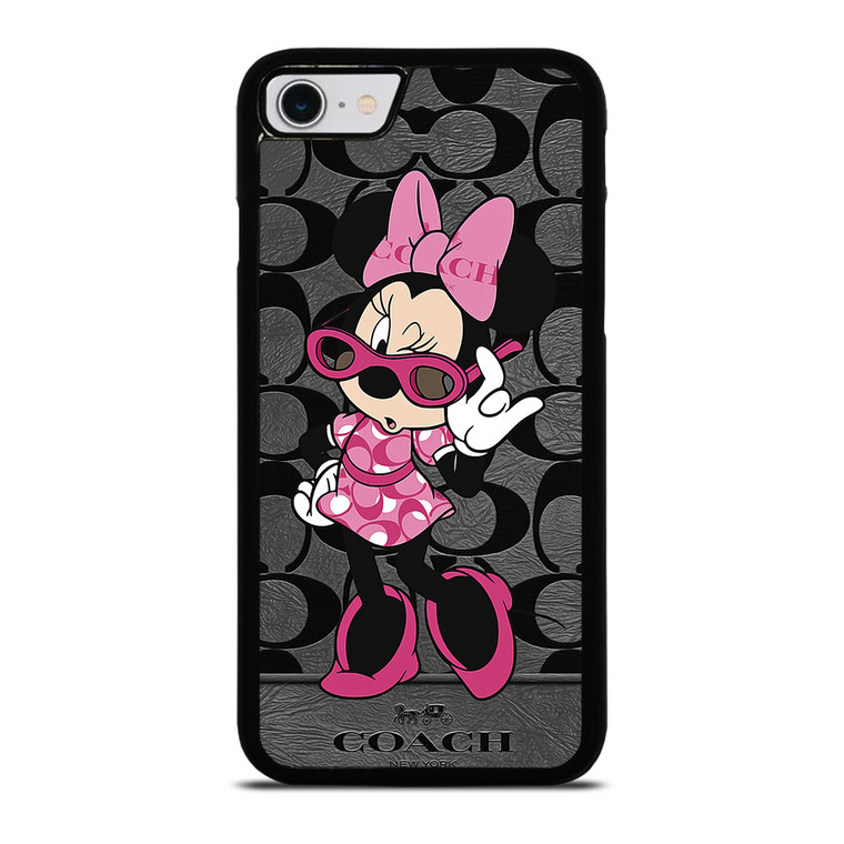 COACH MINNIE MOUSE CUTE iPhone SE 2022 Case Cover
