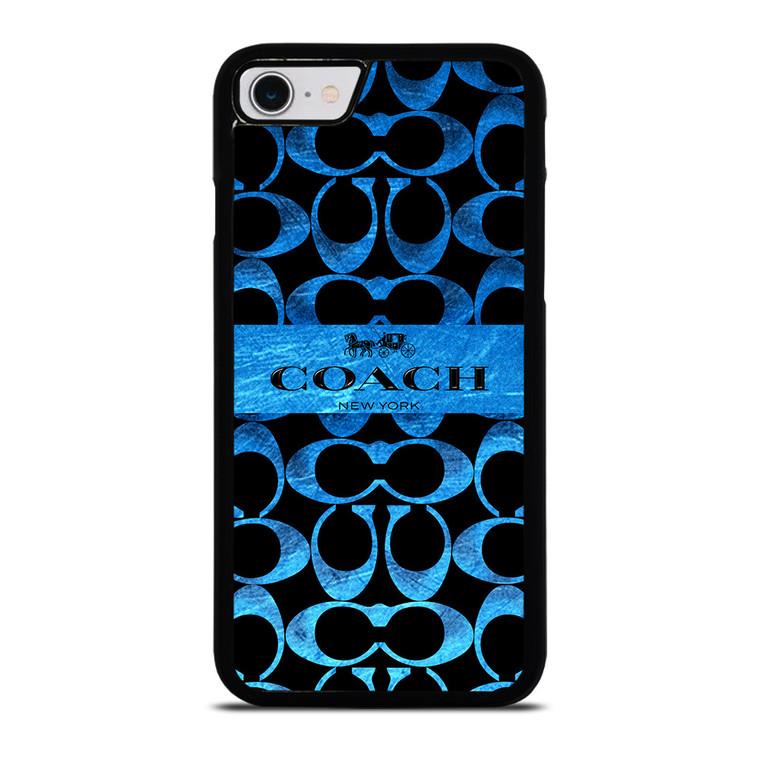 COACH NEW YORK BLUE 2 iPhone SE 2022 Case Cover